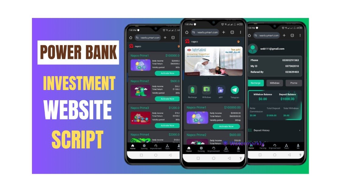 New Cloud Mining Hyip Investment Website 2025